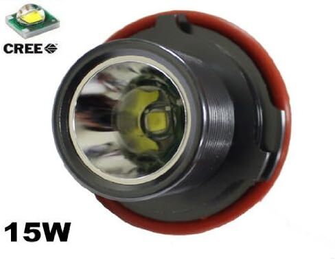 iJDMTOY 15W High Power LED Angel Eye Bulbs Compatible with BMW 5 6 7 Series X3 X5 (E39 E60 E63 E65 E53), 7000K Xenon White Ring Marker Lights in Saudi Arabia