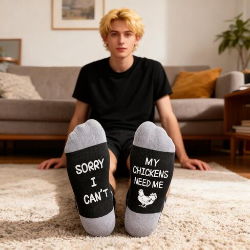 جوارب دجاج زمارت للنساء - جوارب الديك للرجال والنساء، هدايا دجاج مضحكة لمحبي الدجاج هدايا الديك in Kuwait