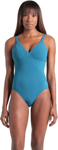 Arena Women's Lara Shapeare Curve Soft Back B Cup Cup One Piece Swimsuit in Saudi Arabia