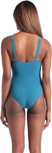 Arena Women's Lara Shapeare Curve Soft Back B Cup Cup One Piece Swimsuit in Saudi Arabia