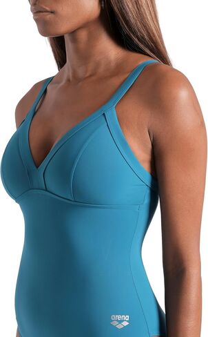 Arena Women's Lara Shapeare Curve Soft Back B Cup Cup One Piece Swimsuit in Saudi Arabia