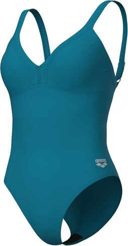 Arena Women's Lara Shapeare Curve Soft Back B Cup Cup One Piece Swimsuit in Saudi Arabia