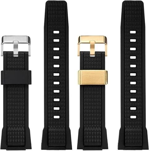 Resin Silicone Sports Watchband Fit for Casio G-SHOCK MTG-B3000B/BD Men Replacement Watch Strap Stainless Steel Buckle in Saudi Arabia