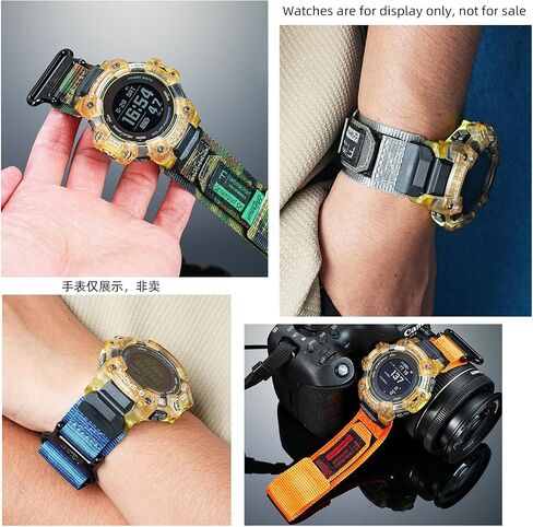 للحصول على G-Shock Casio Smart Watch Band 3475 GBD-H1000 Series Modified Sports FluororUbber Slocks in Saudi Arabia