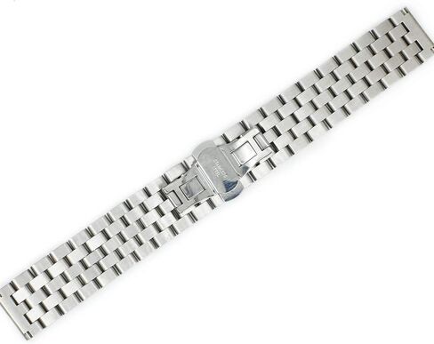 Curved Stainless Steel Brushed/Polished Watch Band Strap Buckle Clasp For Men Women 18mm/19mm/20mm/21mm/22mm in Saudi Arabia