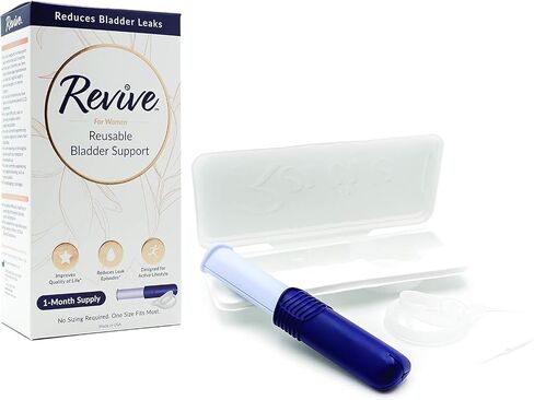 Revive Bladder Support Pessary for Women | Reusable Vaginal Device for Stress Incontinence & Leak Control | Comfortable Alternative to Pads & Liners | Womens Health Support | 2 Pack, Two Month Supply in Saudi Arabia
