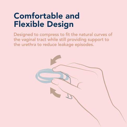 Revive Bladder Support Pessary for Women | Reusable Vaginal Device for Stress Incontinence & Leak Control | Comfortable Alternative to Pads & Liners | Womens Health Support | 2 Pack, Two Month Supply in Saudi Arabia