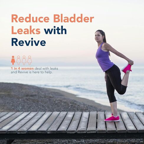 Revive Bladder Support Pessary for Women | Reusable Vaginal Device for Stress Incontinence & Leak Control | Comfortable Alternative to Pads & Liners | Womens Health Support | 2 Pack, Two Month Supply in Saudi Arabia