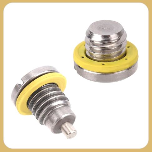 2 Sets Lower Unit Oil Drain Plug for Mercury MerCruiser Outboard Engine Gear Case, 3/8-16 Thread 8M0058389 Magnetic Screw & 10-79953Q04 Non-Magnetic Screw Parts Kit with 2pcs Seal Gasket in Saudi Arabia