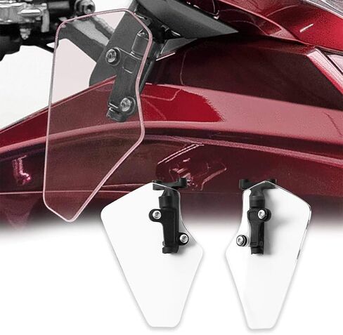 SLMOTO Clear Upper Air Deflector Deflectors Fit for Honda Goldwing GL1800 Tour GL 1800 2018-2024 18 19 21 22 23Replace 08R72-MKC-A01 in Saudi Arabia