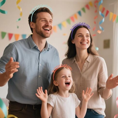 Nenjindz 6 حزمة عيد ميلاد عقال البلاستيك عيد ميلاد عصابات للنساء البالغين يتوهج في الظلام عيد ميلاد التيجان Hairband تيارا للفتيات الأطفال توهج هدايا الحفلات in Kuwait