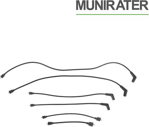 munirater Marine Ignition Wire Set Replacement for 470 224ci 488 224ci 165 224ci 170 224ci 180 224ci 190 224ci 3.7L 224ci 3.7LX 224ci in Saudi Arabia