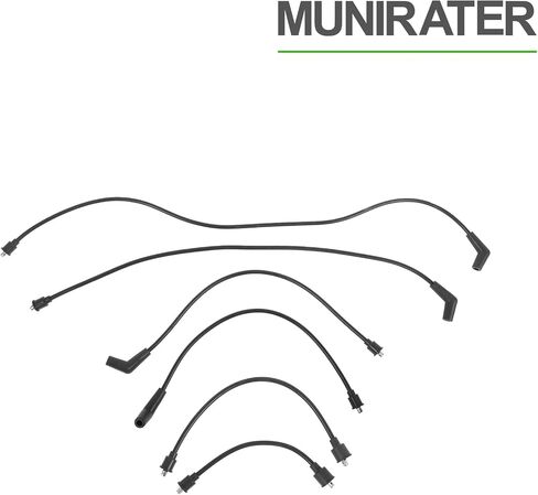 munirater Marine Ignition Wire Set Replacement for 470 224ci 488 224ci 165 224ci 170 224ci 180 224ci 190 224ci 3.7L 224ci 3.7LX 224ci in Saudi Arabia