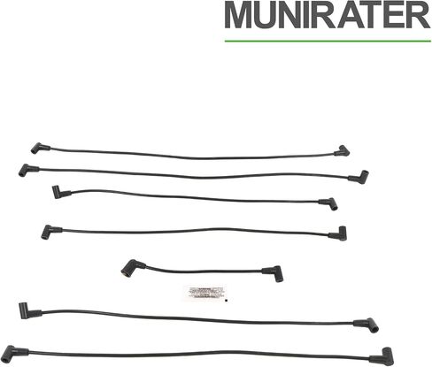 munirater Marine Ignition Wire Set Replacement for 28016 84-816761Q16 Replacement for GM 4.3L V6 Engines in Saudi Arabia