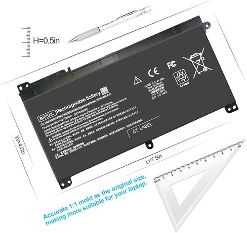 919700-850 JC03 Replacement hp Battery for HP 15-bs 15-bw 17-bs Series 15-bs0xx 15-bs1xx 15-bs015dx 15-bs013dx 15- bw033wm 15-bw053od 919701-850 919681-421 HSTNN-LB7V Laptop. in Kuwait