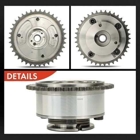 A-Premium 2PCS Intake and Exhaust Variable Valve Timing (VVT) Sprocket Gear Camshaft Adjuster Compatible with Kia Sorento, Sedona, Cadenza, K900 & Hyundai Santa Fe, Genesis, Azera & Genesis G80 in Saudi Arabia