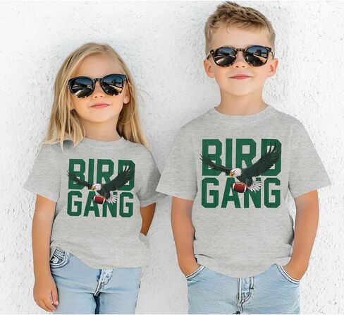 طيول لعبة Boy Boy Game Day Football Birds قمصان قصيرة بأكمام رياضية لفريق كرة القدم. in Saudi Arabia