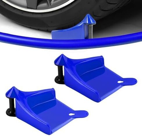 4 pcs car Hose Guide for car Washing, tire Hose Roller to Prevent Pressure Washer Hose Stuck Under Wheels - Blue - DIY Detail Products, car Detailing Supplies (2) in Saudi Arabia
