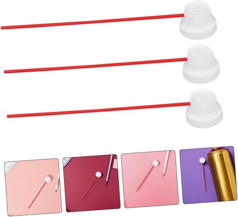 Doitool 20 Pack Can Can Tubes أنابيب يمكن أن يكون Aerosol قش فوهة الصمام لتنظيف Straw Long Straw لا توجد أدوات مطلوبة لصيانة المركبات المنزلية للمكاتب المنزلية in Saudi Arabia