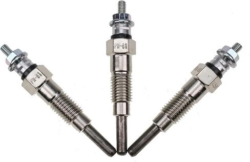 3pcs Glow Plug 15951-65510 15951-65512 Y-702R متوافق مع Kubota D1102 D1302 D650 D750 D850 D950 محرك in Kuwait
