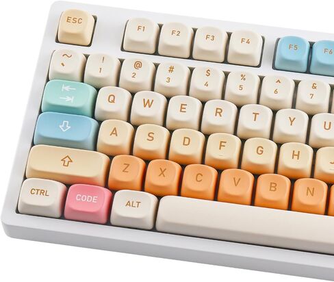 PBT Keycaps XDA Profile 143 Keys Animal Forest Keycaps صبغ التسامي مع شريط مسافة 7U لمفاتيح Cherry MX، Mac Windows PC، لوحات المفاتيح الميكانيكية in Kuwait
