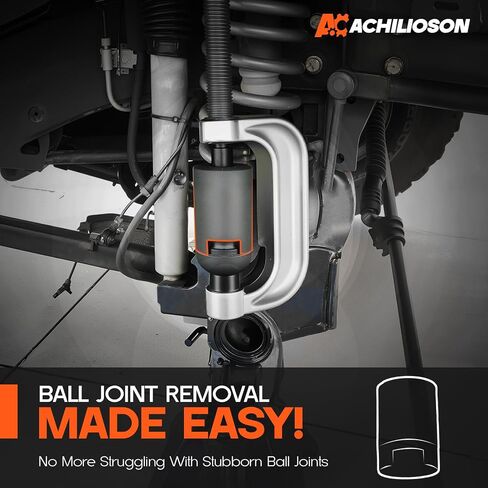 4PCS Ball Joint Service Adapter Kit for Jeep Dodge RAM 1500 Wrangler Cherokee - Compatible for OTC 7894 Press Tool, Upper/Lower Joint Removal & Installation Set in Saudi Arabia