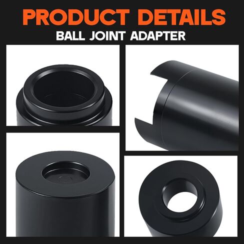 4PCS Ball Joint Service Adapter Kit for Jeep Dodge RAM 1500 Wrangler Cherokee - Compatible for OTC 7894 Press Tool, Upper/Lower Joint Removal & Installation Set in Saudi Arabia