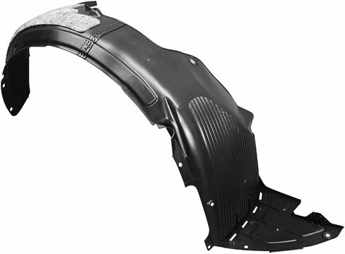 Parts N Go Fender Liner w/Clips for 2017-2018 Forte Sedan Front Right Passenger Side KI1249153 86812B0000 in Saudi Arabia