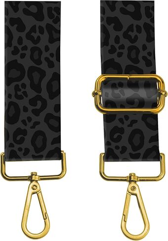 أشرطة محفظة بديلة من BeauBeast، حزام كتف عريض 2 بوصة قابل للتعديل، أحزمة حقيبة يد من القماش بإبزيم ذهبي in Kuwait