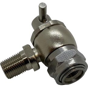 5000psi لا خسارة الهواء تشاك صدمة النيتروجين صدمة الهواء صدمة Schrader للصدمات ، الدعامات ، المتراكم ، الشحن - 1/8 "الذكور NPT - جودة الهواء in Kuwait