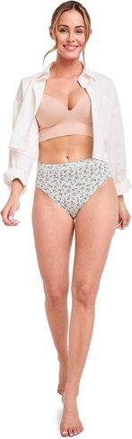 Jockey Women's Underwear Plus Size Elance Hipster - 3 Pack, Soft Rose/Avenue Geo/Turquoise Cloud, 9 in Saudi Arabia