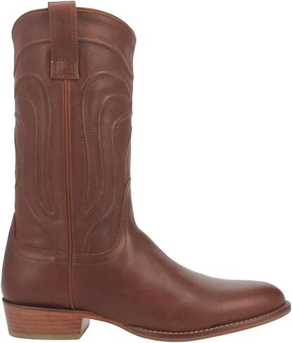 Dingo Mens Montana Round Toe Casual Boots Mid Calf - Black in Saudi Arabia