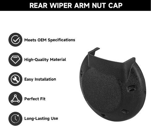 قسط غطاء جوز Arm Arm Arm Arm الخلفي الممتاز لجيب Grand Cherokee 2005-2009 لجيب Commander 2006-2010 | البلاستيك المقاوم للطقس | يحل محل 55156514AC in Saudi Arabia