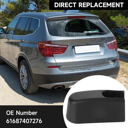 قسط غطاء غطاء الجوز Arm Arm Arm الخلفي لـ BMW X3 2018-2024 | البلاستيك المقاوم للطقس | يحل محل 61687407276 61-68-7-407-276 in Saudi Arabia