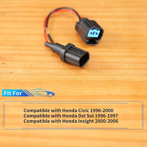 مستشعر درجة حرارة الهواء RLDYM مع موصل Pigtrain Harness 37880P2A004 لـ 1996-2000 Honda Civic Del Sol Insight 2000-2006 ، استبدال 37880P2RA01 37880PA2004 37880-P2R-A01 37880-P2A-004 in Kuwait