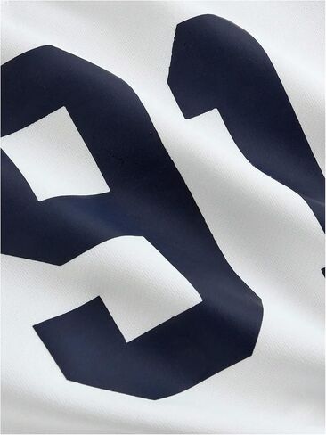 Soly Hux Girl's Graphic Y2K Jersey Sweatshirt رقم طباعة على الكتف طويل الأكمام الطويلة سقوط السقوط in Saudi Arabia