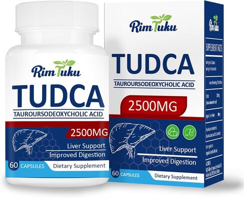 مكملات Tudca 2500mg - أملاح الصفراء التخلص من الكبد وتطهيرها وملل المرارة الصيغة الصحي in Kuwait