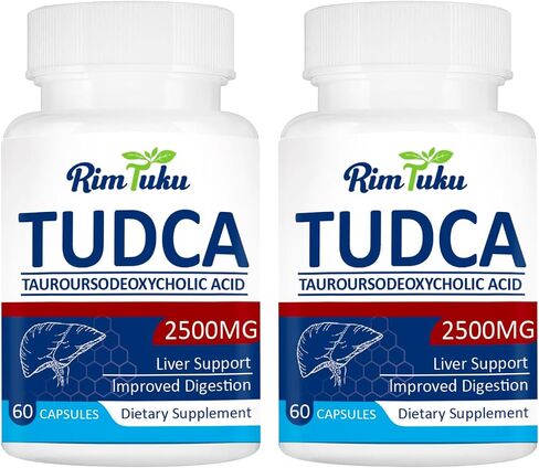 مكملات Tudca 2500mg - أملاح الصفراء التخلص من الكبد وتطهيرها وملل المرارة الصيغة الصحي in Kuwait
