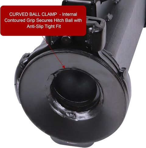Heavy Duty Adjustable Square Gooseneck Trailer Coupler, 2-5/16" Ball, 30,000 LBS Capacity, 8" Height Range with Load Pin in Saudi Arabia