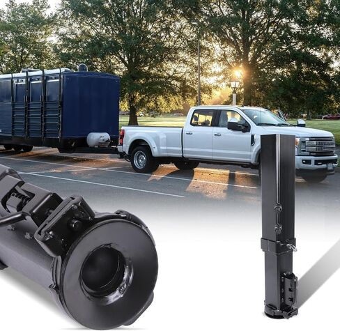 Heavy Duty Adjustable Square Gooseneck Trailer Coupler, 2-5/16" Ball, 30,000 LBS Capacity, 8" Height Range with Load Pin in Saudi Arabia