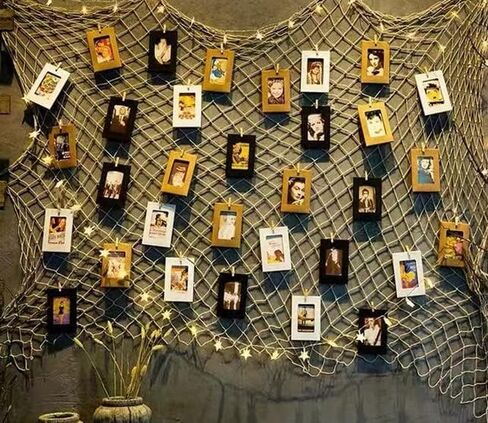 مقاطع خشبية صغيرة ، Magnolian 100pcs ملونة طبيعية مصغرة خشبية ورق peg pin حزمة حزمة الحرف مع 66 قدم جوت خيوط in Kuwait