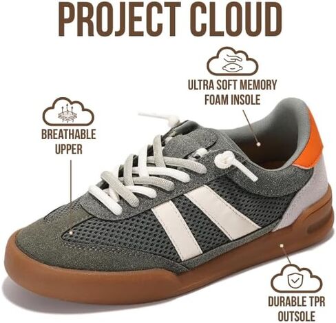 Project Cloud Kids Shoes for Girls & Boys - Non-Slip Kids Sneakers for Boys & Girls Shoes - Lightweight with Memory Foam Insole Kids Sneakers(Little Verdict) in Saudi Arabia