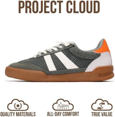 Project Cloud Kids Shoes for Girls & Boys - Non-Slip Kids Sneakers for Boys & Girls Shoes - Lightweight with Memory Foam Insole Kids Sneakers(Little Verdict) in Saudi Arabia