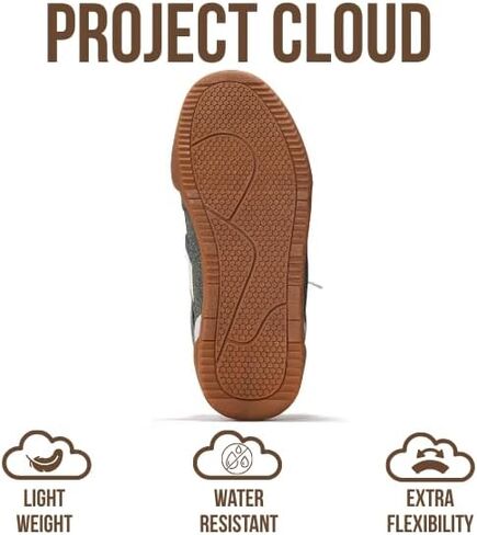 Project Cloud Kids Shoes for Girls & Boys - Non-Slip Kids Sneakers for Boys & Girls Shoes - Lightweight with Memory Foam Insole Kids Sneakers(Little Verdict) in Saudi Arabia