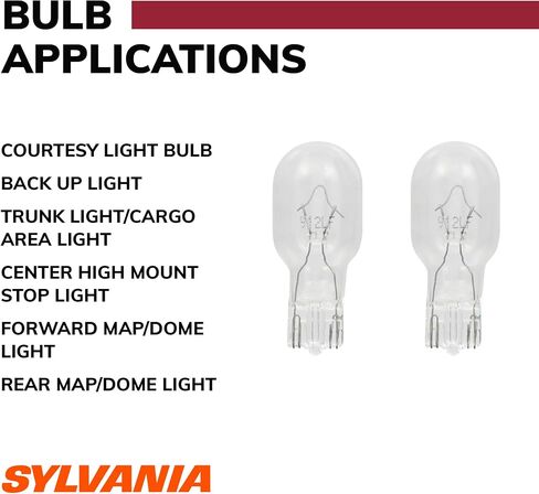 SYLVANIA - 912 Long Life Miniature Bulb, (Contains 2 Bulbs) in Saudi Arabia