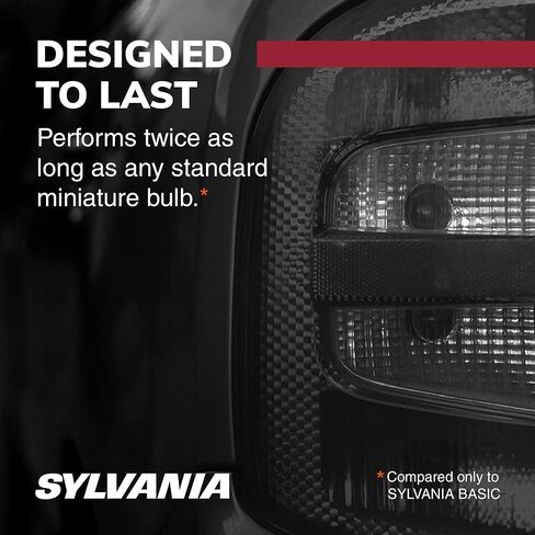SYLVANIA - 912 Long Life Miniature Bulb, (Contains 2 Bulbs) in Saudi Arabia