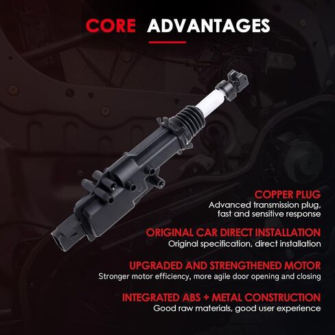 CCIYU Door Latch Lock Actuator Front Left/Right or Rear Right Compatible for Ford Explorer 1991-2001,for Ford for F-150 F-250 F-350 1992-1993 Door Lock Actuators Replaces 746-156 in Kuwait