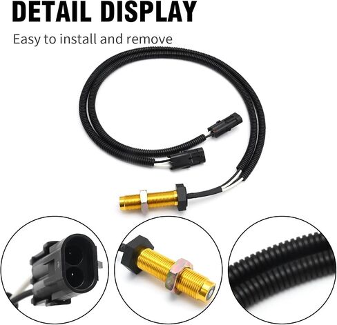 SAA85920038 4 Wires Wheel Speed Sensor, Replacement for Freightliner Replacement for International Replacement for Cummins, Replace F238840 1658556C91 3078152 in Saudi Arabia