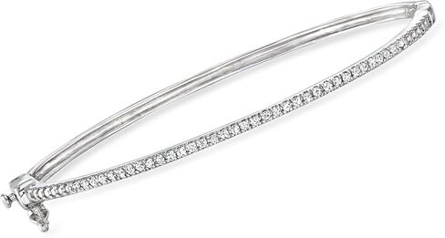مجموعة نقية من قبل Ross-Simons 0.25 CT. T.W. سوار سوار الماس في الفضة الاسترليني in Saudi Arabia