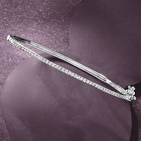 مجموعة نقية من قبل Ross-Simons 0.25 CT. T.W. سوار سوار الماس في الفضة الاسترليني in Saudi Arabia